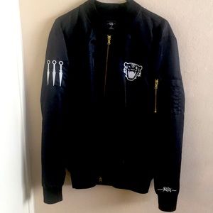 Kinjaz Shadow Bomber Jacket Black/White Men’s M